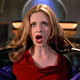 Buffy, singing her heart out.